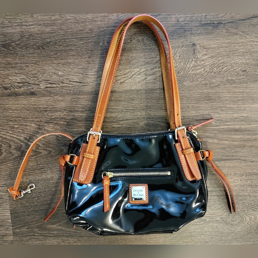 Doney and Bourke Small Shoulder Purse Black - Picture 3 of 10